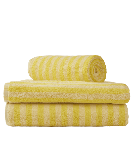 Naram Towel (Pristine & Neon yellow)