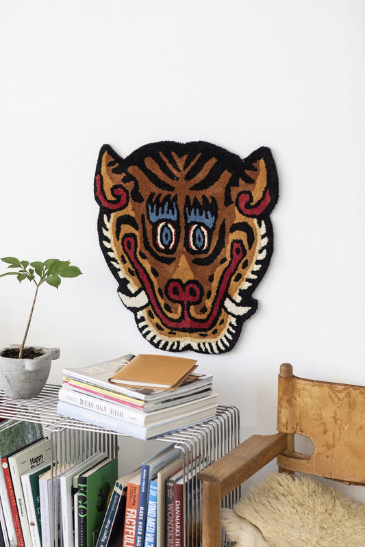 Tiger Face Rug