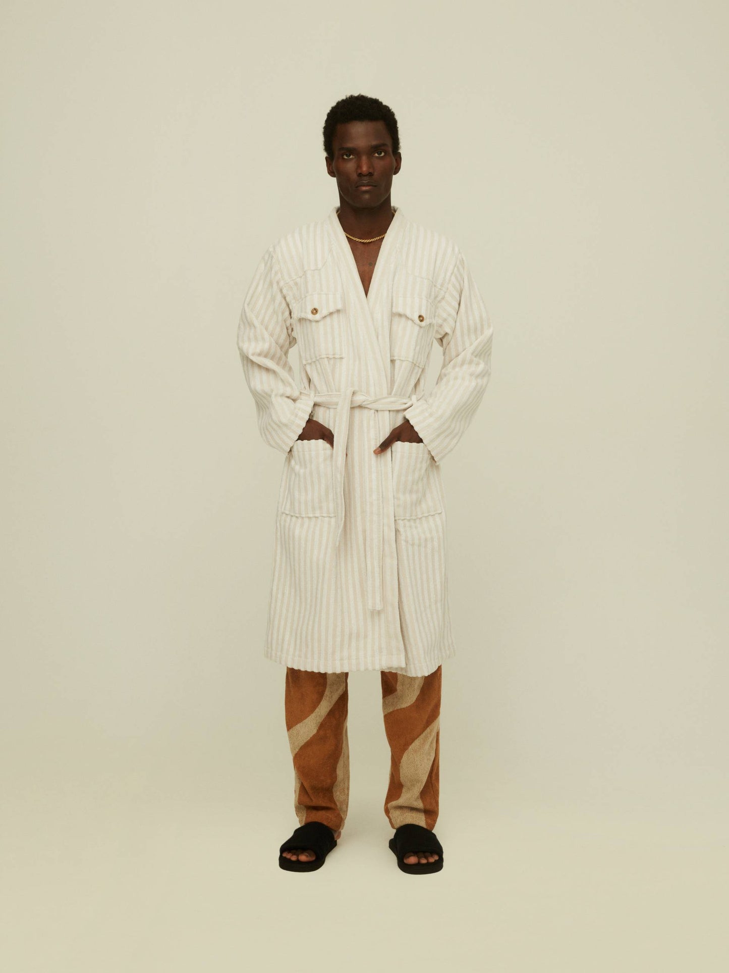 The Beige Cowboy Robe