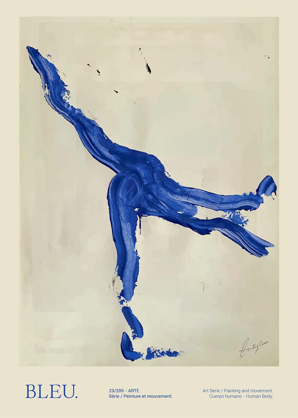 Lucrecia Rey Caro, Bleu