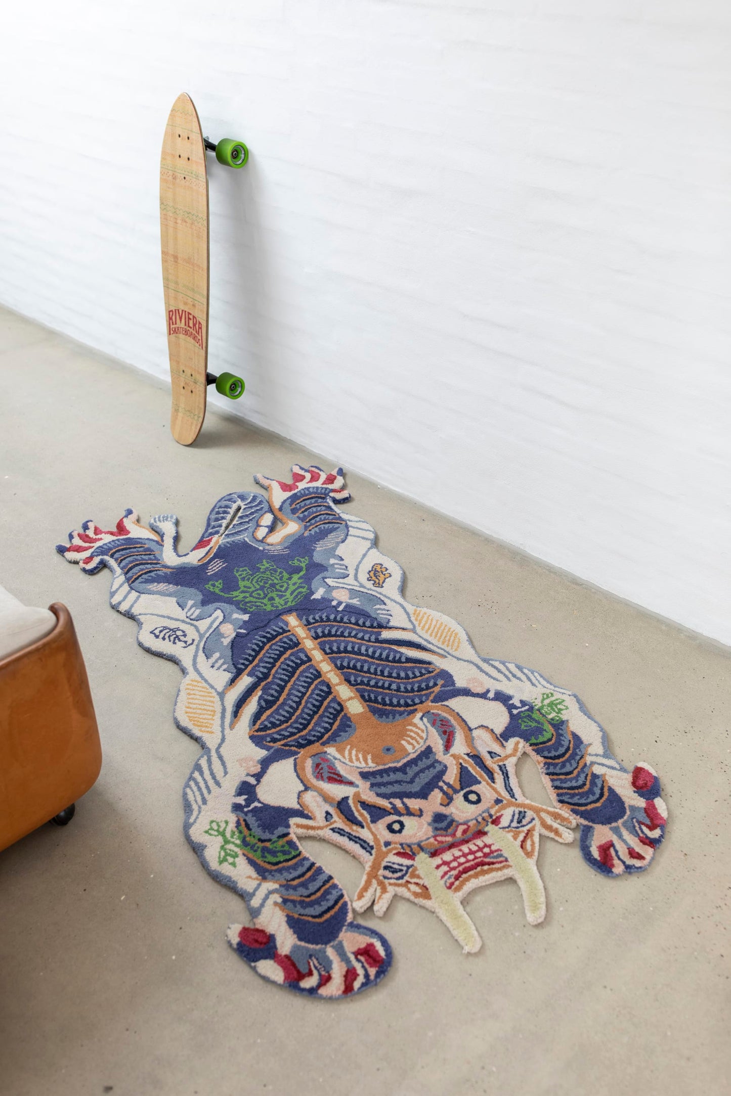 Burma Dragon Rug Small