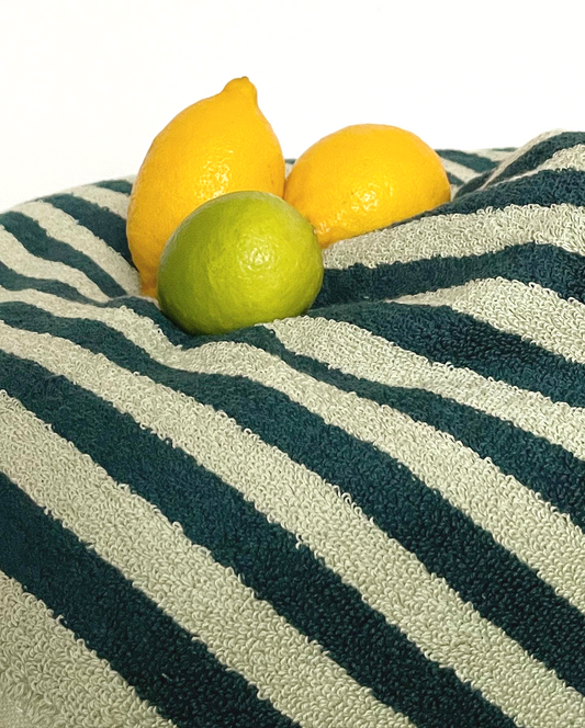 Naram Towels (Sea foam & Deep teal)
