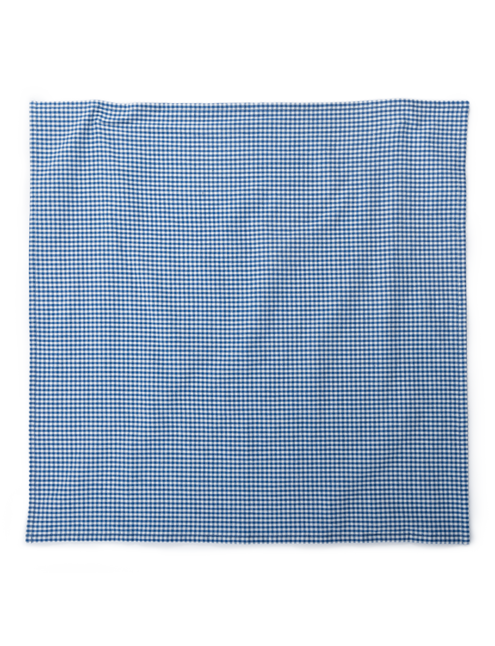 NICO SCARF - GINGHAM MINI BLUE