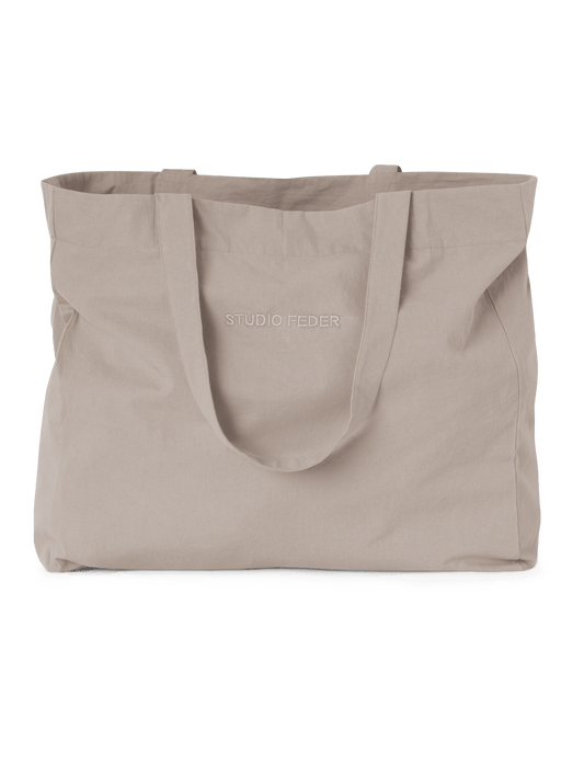 HANNA TOTE BAG - TAUPE