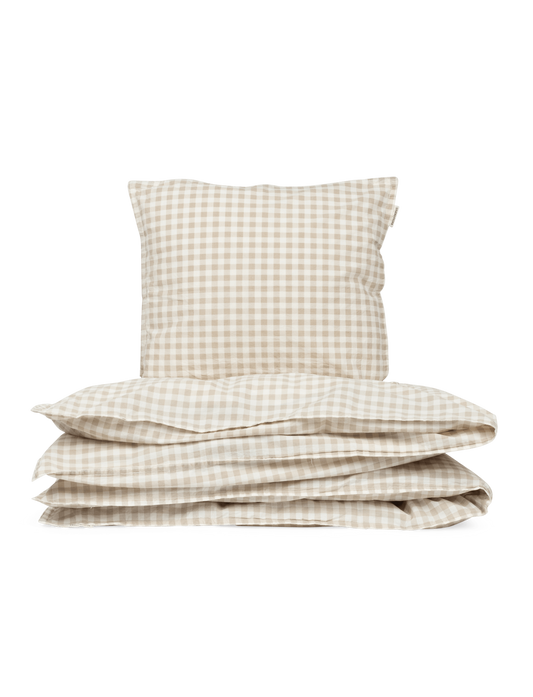 BEDDING - GINGHAM OAT
