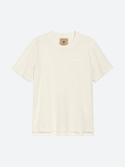 White Terry Tee