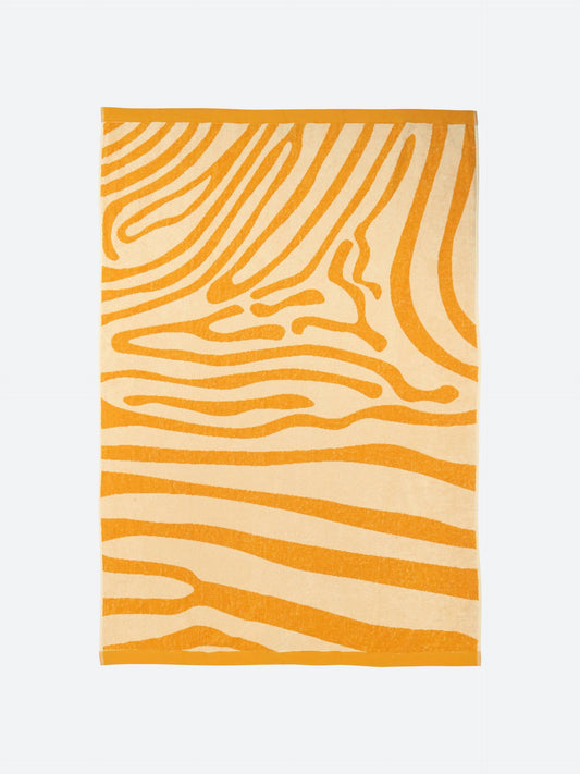 Yellow Maze Towel