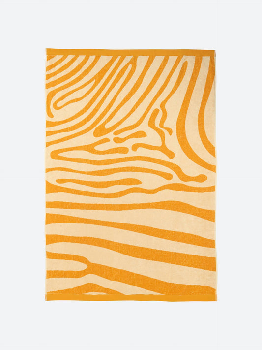 Yellow Maze Towel